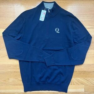 Quinnipiac Quarter-Zip Sweater